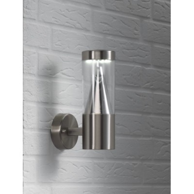 Applique murale Inox 15 LED