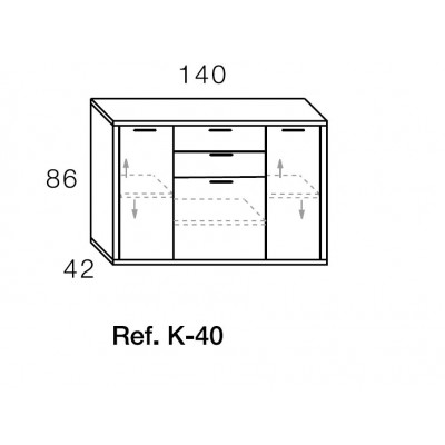 Buffet 140 KRONOS 126P