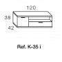 Meuble TV 120 KRONOS 134P