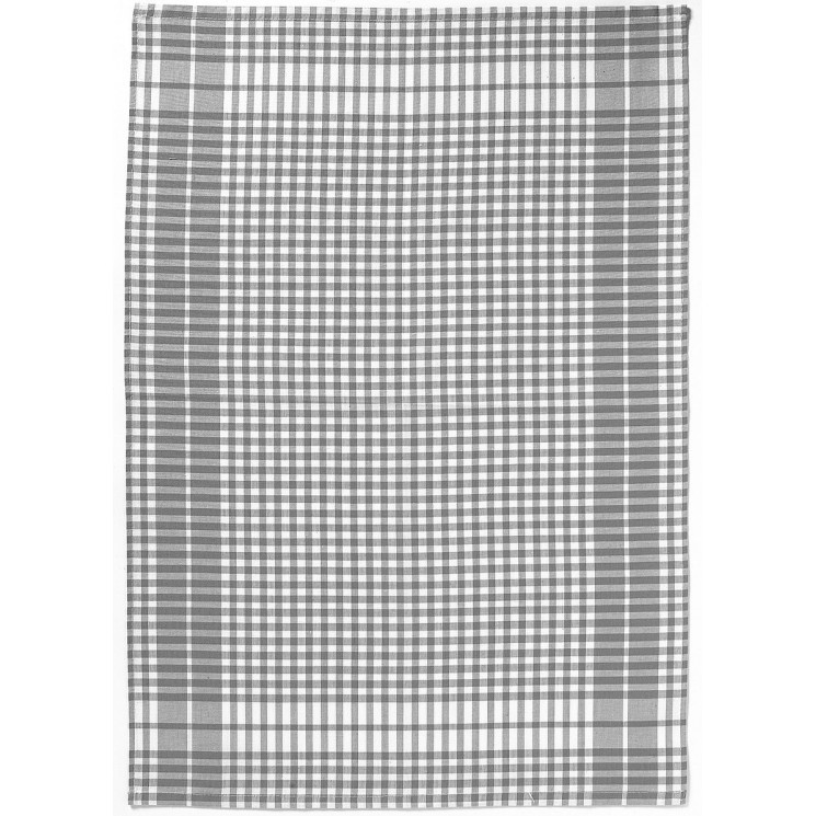 Torchon Petits Carreaux gris