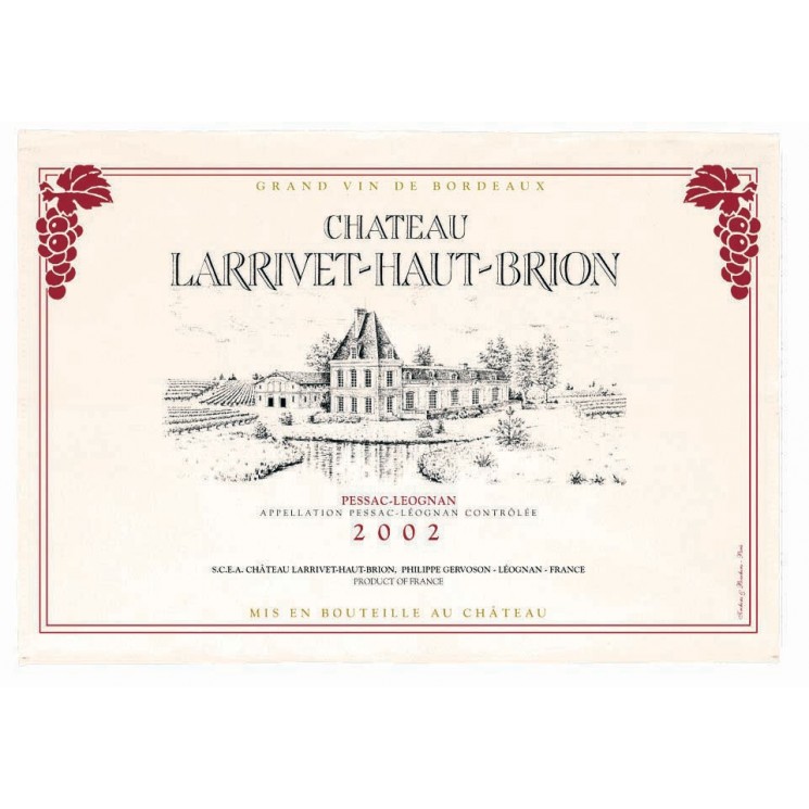 Torchon Larrivet Haut Brion