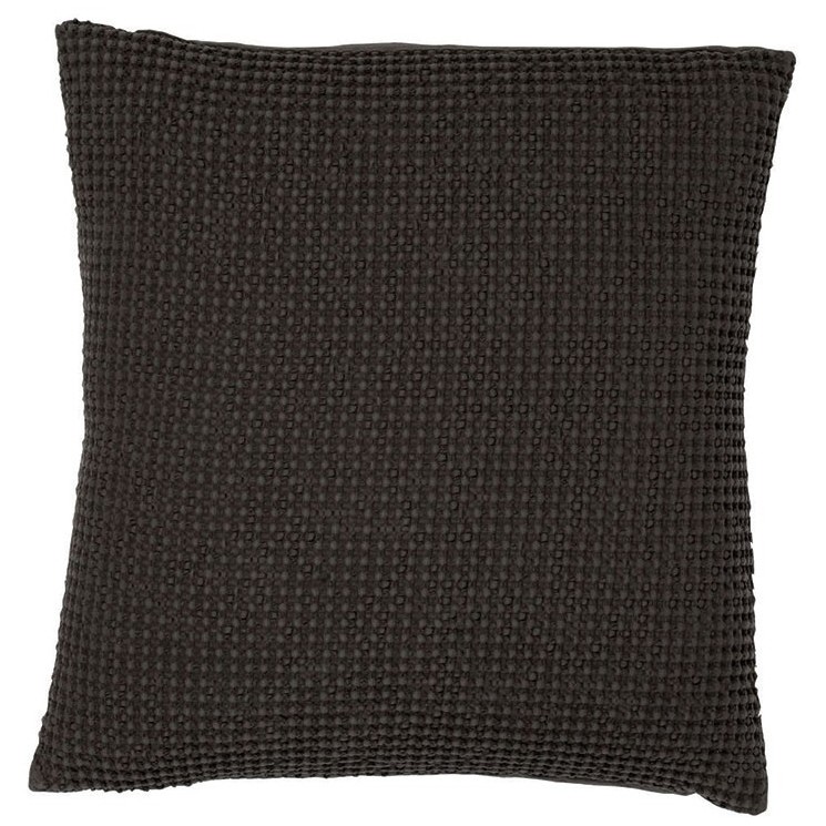 Coussin Maia Noir Carbone 45 X 45