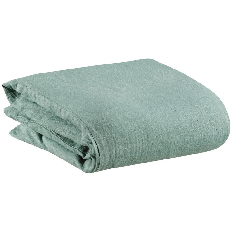 Housse de couette Stonewashed Zeff Vert de gris 260 x 240