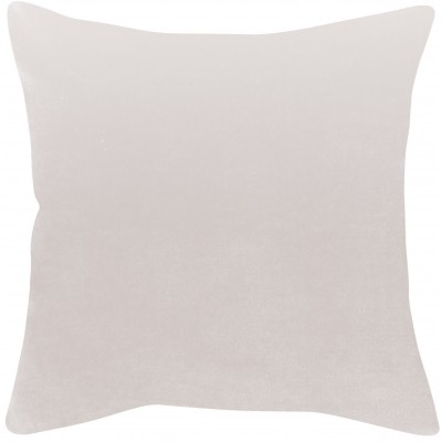 Coussin uni Elise Craie 45 x 45