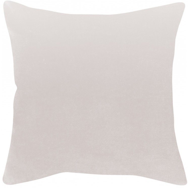 Coussin uni Elise Craie 45 x 45