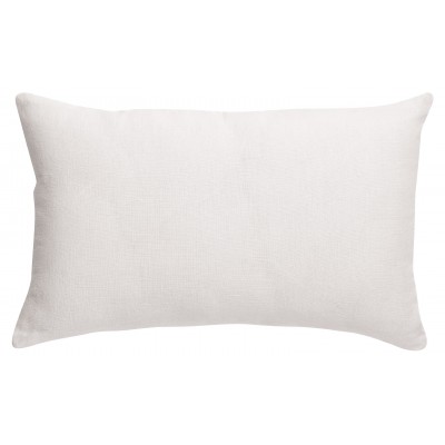 Coussin uni Zeff Blanc 30 x 50