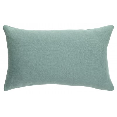 Coussin uni Zeff Vert de gris 30 x 50