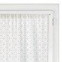 2 rideaux voile Touch Fantaisie Blanc 45 x 90