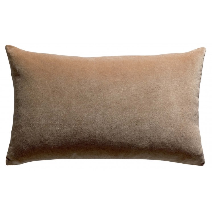 Coussin uni Elise Camel 30 x 50