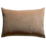 Coussin uni Elise Camel 40 x 65