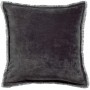 Coussin uni Fara Ombre 45 x 45