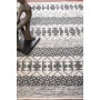 Tapis Zambezi Ivoire/charbon 120 x 180