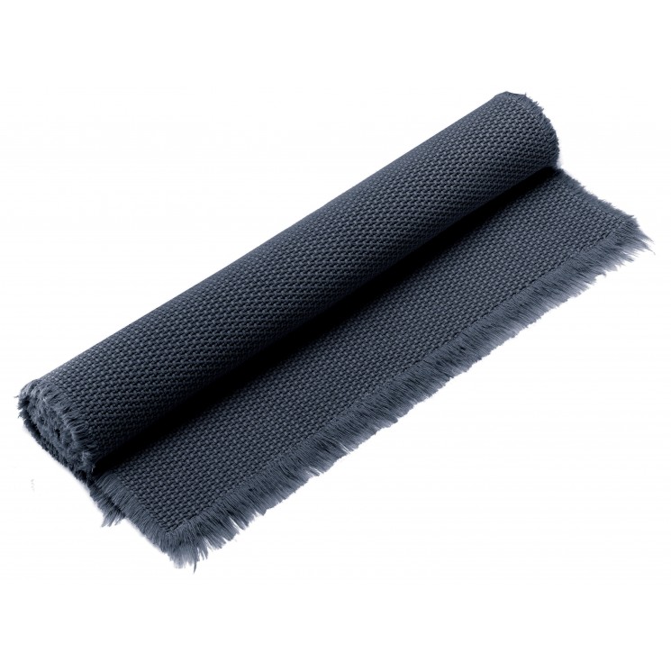 Tapis de bain uni Elly Ombre 54 x 64