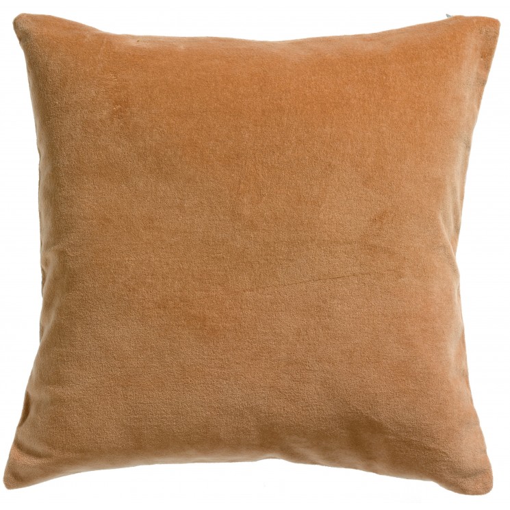 Coussin uni Elise Ocre 45 x 45