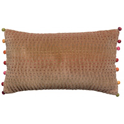 Coussin uni Gastounet Camel 30 x 50