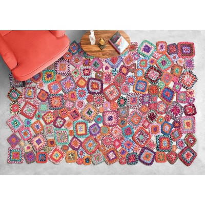 Tapis Gunray Multicolore 60 x 90