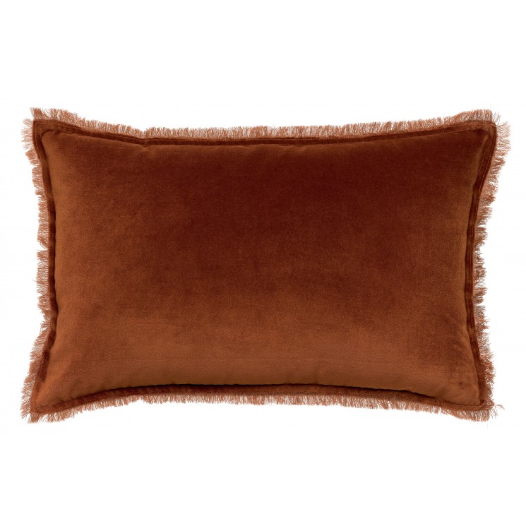 Coussin uni Fara Caramel 40 x 65