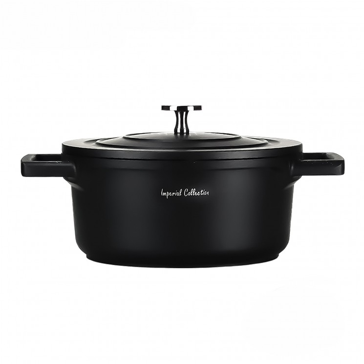 Imperial Collection IM-CASL24: Cocotte Moulée Sous Pression de 24cm