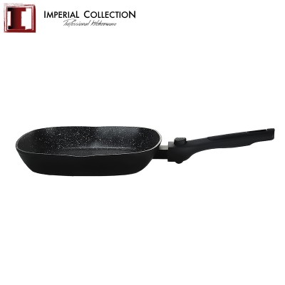 Imperial Collection IM-GRL24DFM: Poêle à Griller de 24 cm avec Poignée Détachable