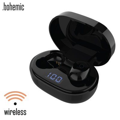 Bohemic BOH7238: Écouteurs sans fil avec étui de chargement