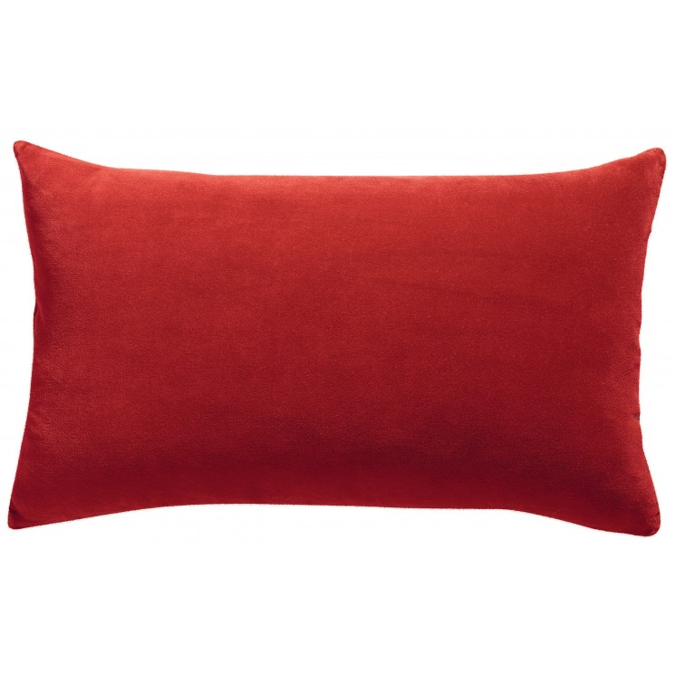 Coussin uni Elise Groseille 30 x 50