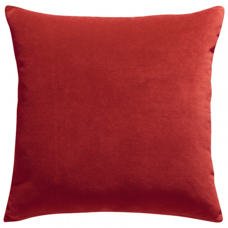 Coussin uni Elise Groseille 45 x 45