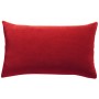 Coussin uni Elise Groseille 40 x 65