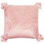 Coussin Tender Pompons Aubepine 45 x 45