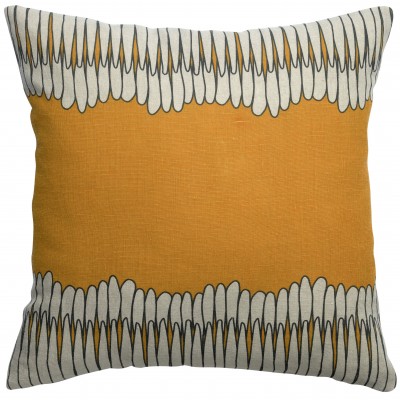 Coussin Zeff Mona Ocre 45 x 45