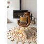 Coussin Zeff Mona Ocre 45 x 45