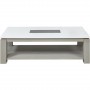 Table basse 10134GB - PLYMOUTH Gris et Blanc - Lot de 1