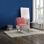 Fauteuil 13448RB - DOPIO Rose - Lot de 1