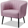 Fauteuil 13449RE - SCaLITa Rose - Lot de 1