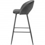 Tabouret de bar 13507Ga - DIaBOLO Gris - Lot de 2