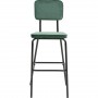 Tabouret de bar 13508VE - ZELDa Vert - Lot de 2