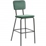 Tabouret de bar 13508VE - ZELDa Vert - Lot de 2