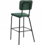 Tabouret de bar 13508VE - ZELDa Vert - Lot de 2