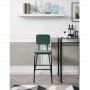 Tabouret de bar 13508VE - ZELDa Vert - Lot de 2