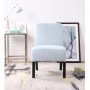 Fauteuil 13821BU - FIDO Bleu - Lot de 1