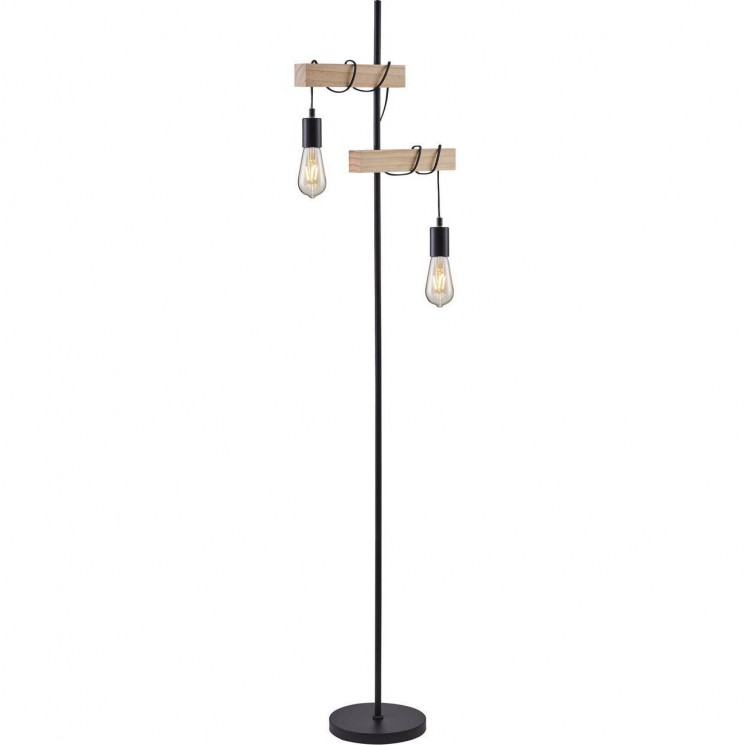 Lampadaire 26410BS - Lucien Noir - Lot de 1