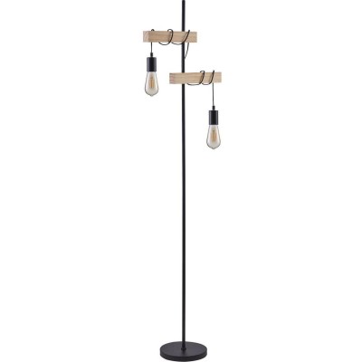 Lampadaire 26410BS - Lucien Noir - Lot de 1