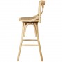 Tabouret de bar 27354Na - ST GERMaIN Beige - Lot de 1