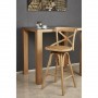 Tabouret de bar 27354Na - ST GERMaIN Beige - Lot de 1