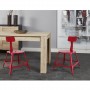 Chaise 42702RO - LOFT Rouge - Lot de 2