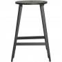 Tabouret de bar 42706NO - MANUFACTURE Noir - Lot de 2