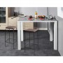 Tabouret de bar 42709NO - DOCKS Noir - Lot de 2