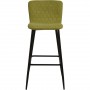 Tabouret de bar 43113VE - VEGAS Vert - Lot de 2