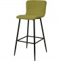 Tabouret de bar 43113VE - VEGAS Vert - Lot de 2