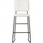 Tabouret de bar 50322BL - TOVa Blanc - Lot de 2