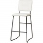 Tabouret de bar 50322BL - TOVa Blanc - Lot de 2